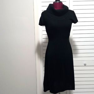 Calvin Klien, Sweater Dress, Medium, Black